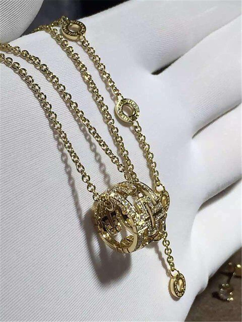B Sarentesi series necklace 18k gold white gold yellow gold rose gold diamond 342165 CL854242 necklace