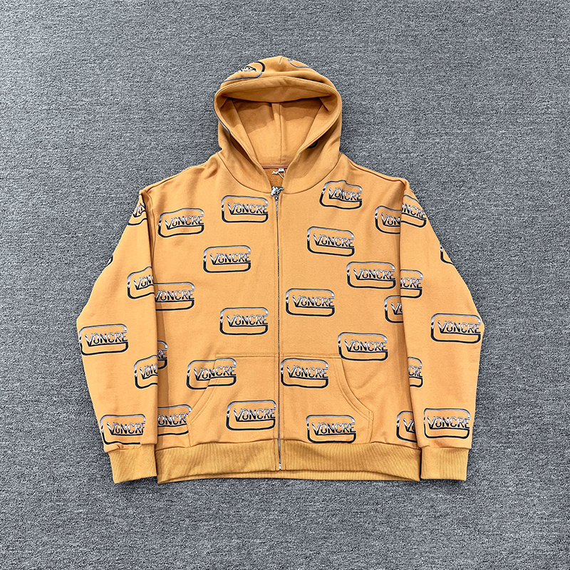 OEM Custom Drop Shoulder Oversized French Terry Hoodie Casual Reflective Screen Print Hoodies Manufacturers Custom Logo