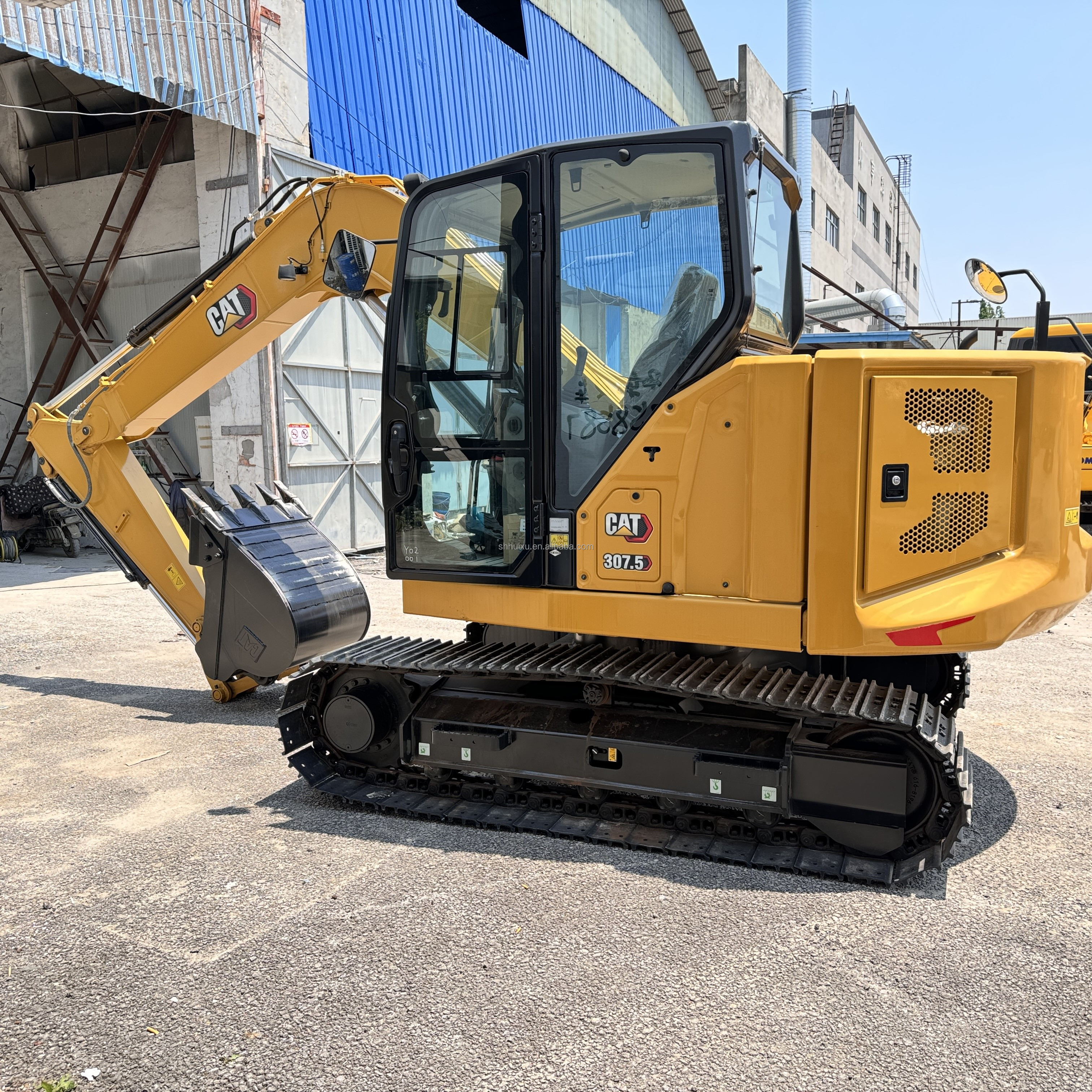 Used Caterpillar 307.5 was produced in 2023 Mini Used Excavator mini cargador construction machinery