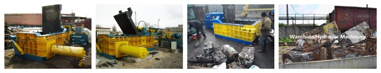 Scrap Metal Shearing Baler Machine