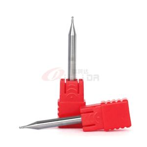 Quality Cnc 2 Flute End Mill Aluminum 1mm Ball Nose HRC50 wholesale