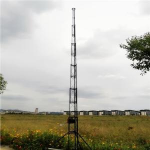 Quality Portable 40ft Telescopic Self Supporting Antenna Towers wholesale