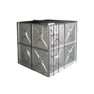 Quality 1 - 1000m3 Galvanized Steel Water Tank Anti Rusted For Living Water Storage wholesale