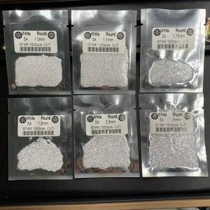 Quality 5A Quality 1000pcs/Bag 1mm - 3.0mm Stone Gems White Cubic Zirconia For Jewelry wholesale
