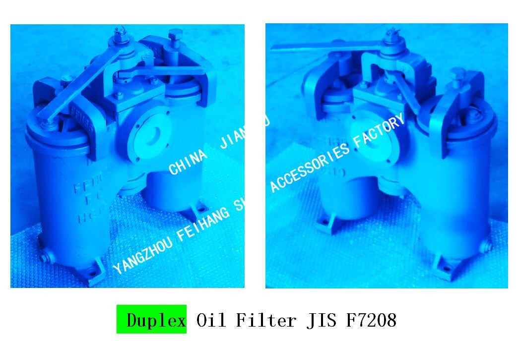 5K-100A DUPLEX OIL STRAINER H-TYPE JIS F7208-MARINE DUPLEX OIL STRAINER JIS F7208-DUPLEX WATER STRAINER