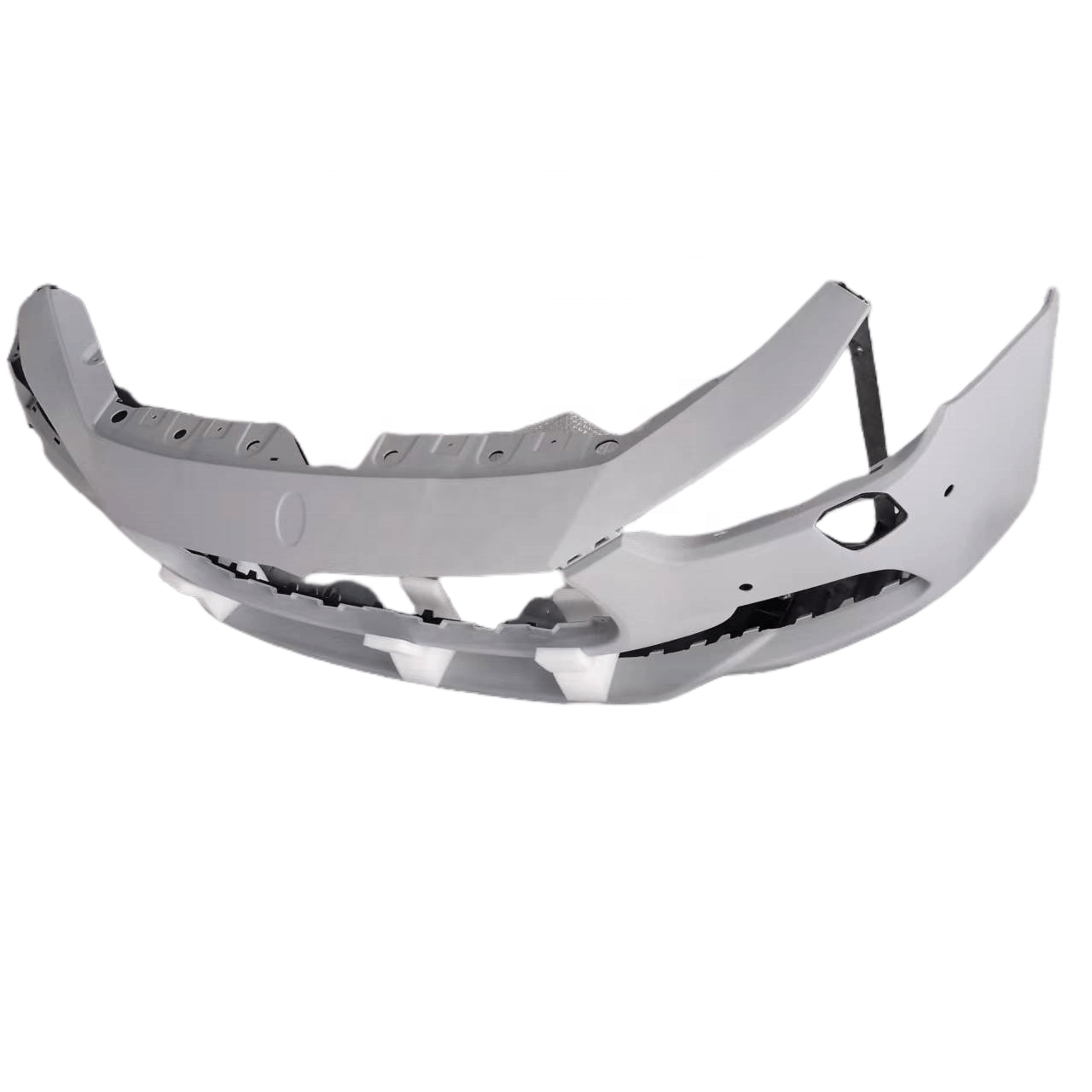 2013-2017 Ghibli Front Bumper With Headlight Spray Cap And Radar Hole Standard Design