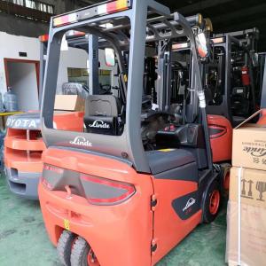 Quality Chinese Used Compact Electric Forklift Linde CPDT Forklift Engine Power 1.5-2 Ton wholesale