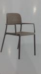 new style outdoor plastic coffee room dining arm chair Alicante A chair