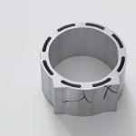 Extruded Kit Window Aluminium Profile Cnc Router Cutting Round Anodized