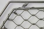 Corrosion Resistant Stainless Steel Ferrule Rope Mesh Aisi 316 304
