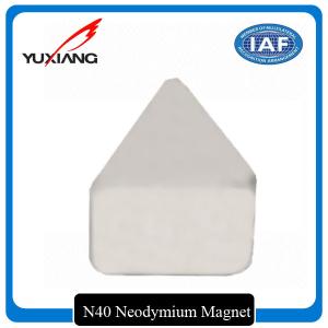 Quality Industrial Triangle Neodymium Magnet Passivation Temporary Surface For Toys wholesale