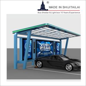 Quality Battery Charging LCD Screen 3800mm Vehicle Bus Booth wholesale