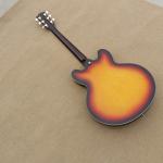 Hot Selling China L5 Electric Guitars Tiger Flame Finish