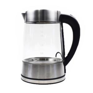 Quality 1500W Clear Electric Glass Tea Kettle 220v Glass Hot Water Kettle With Removable Lid wholesale