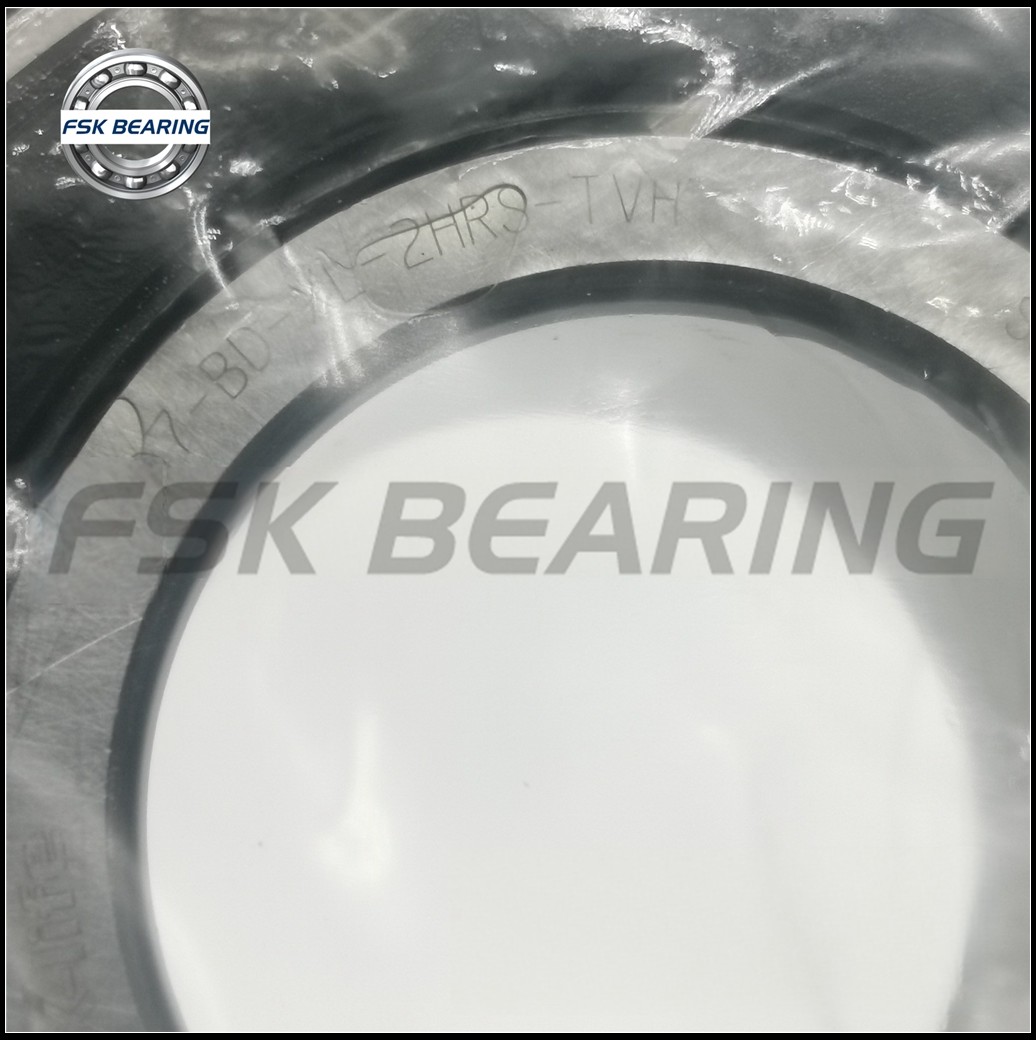 Metric Size 3207-BD-XL-2HRS-TVH Double Row Angular Contact Ball Bearing 35*72*27 mm ABEC-5