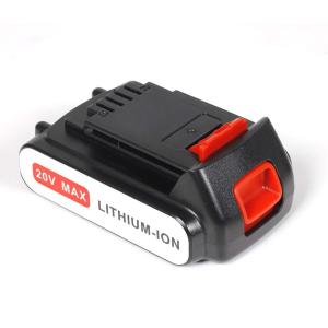 Quality 20V 2.5Ah Replacement Battery For Black And Decker LB20 LBX20 LST220 LBXR2020-OPE LBXR20B-2 LB2X4020 Cordless Tools wholesale