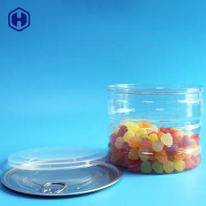 Quality Large Capacity Clear Plastic Cans Round Sturdy Compression Resistance wholesale
