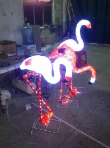 Quality christmas lighted flamingo wholesale