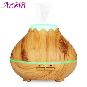 Quality Auto Shut Off 150ml Ultrasonic Wood Grain Aromatherapy Diffuser wholesale