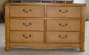 Quality 6-drawer wooden dresser/ chest,M/F combo ,console,hospitality casegoods DR-77 wholesale
