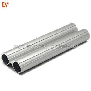 Quality SUS Aluminium Lean Tube DY28-05A Industrial Round Profile OD 28mm Grit Blast Surface wholesale