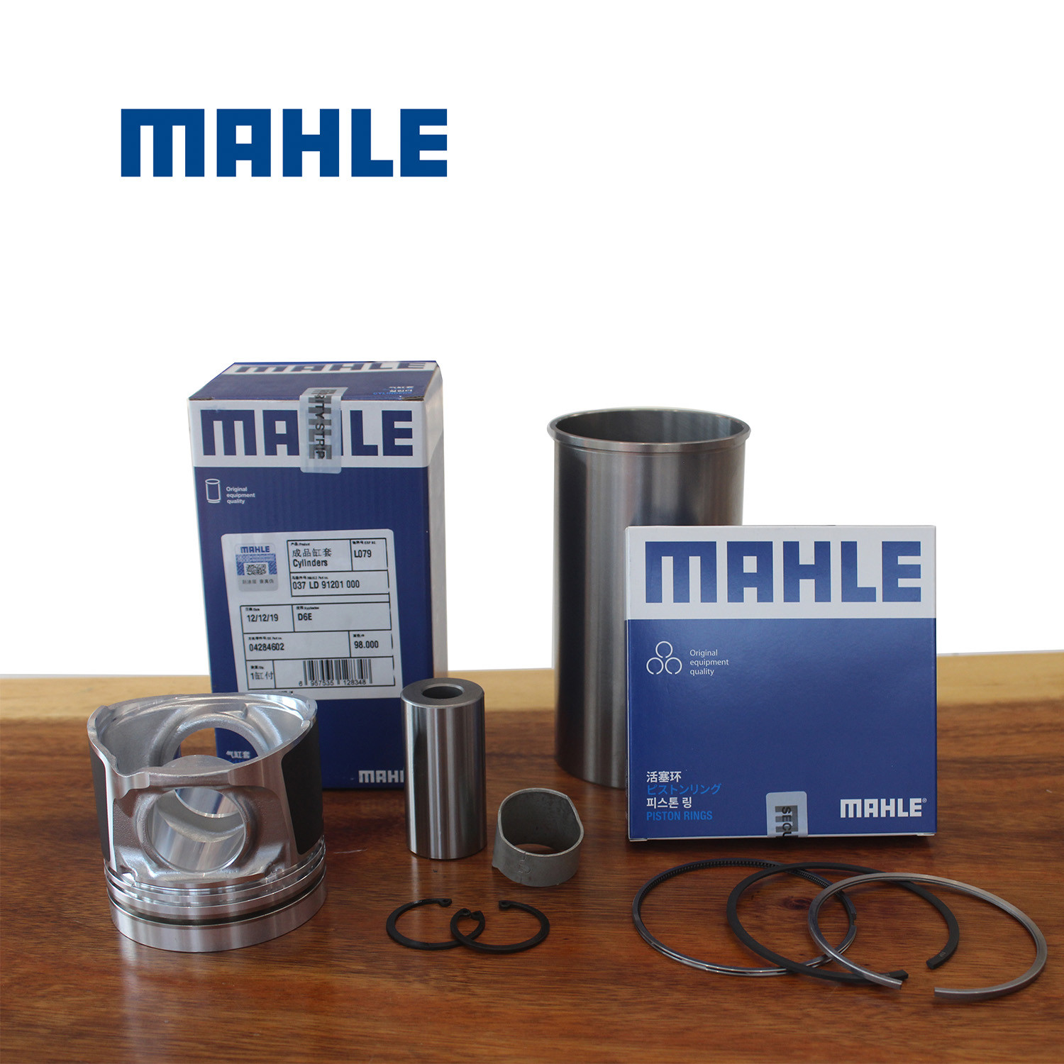Wear Resisting Diesel Engine D6E Overhaul Parts For Volvo