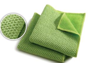 Quality Green Scrub Daddy Microfiber Towels Glass Cleaning Cloth For Heavy Duty Places wholesale