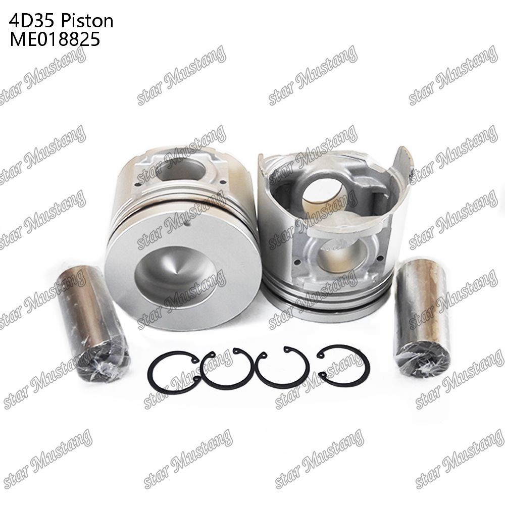 4D35 Engine Piston With Alfin Without Oil Gallery ME018825 For Mitsubishi Engine Spare Parts