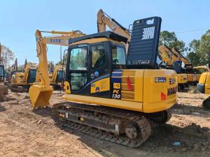 Quality Used Komatsu PC130 Hydraulic Crawler Excavator 2021 13 Tons 0.64m3 Bucket wholesale