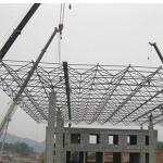 Gas Station Prefabricated Light Steel Frame For Construction Building Structure