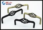 Birdcage Black Kitchen Cabinet Handles And Knobs 96mm Antique Brass Furniture