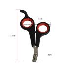 Multiple Color Pet Nail Tools / Pet Pedicure Nail Trimmer Size 12 * 6 * 3cm