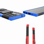 Hybrid Full Protection Mobile Cover Anti Drop Built In Kickstand Heavy Duty