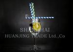 Decorative Wedding Party Paper Straws Multi Colored Striped Paper Straws