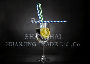 Quality Decorative Wedding Party Paper Straws Multi Colored Striped Paper Straws wholesale