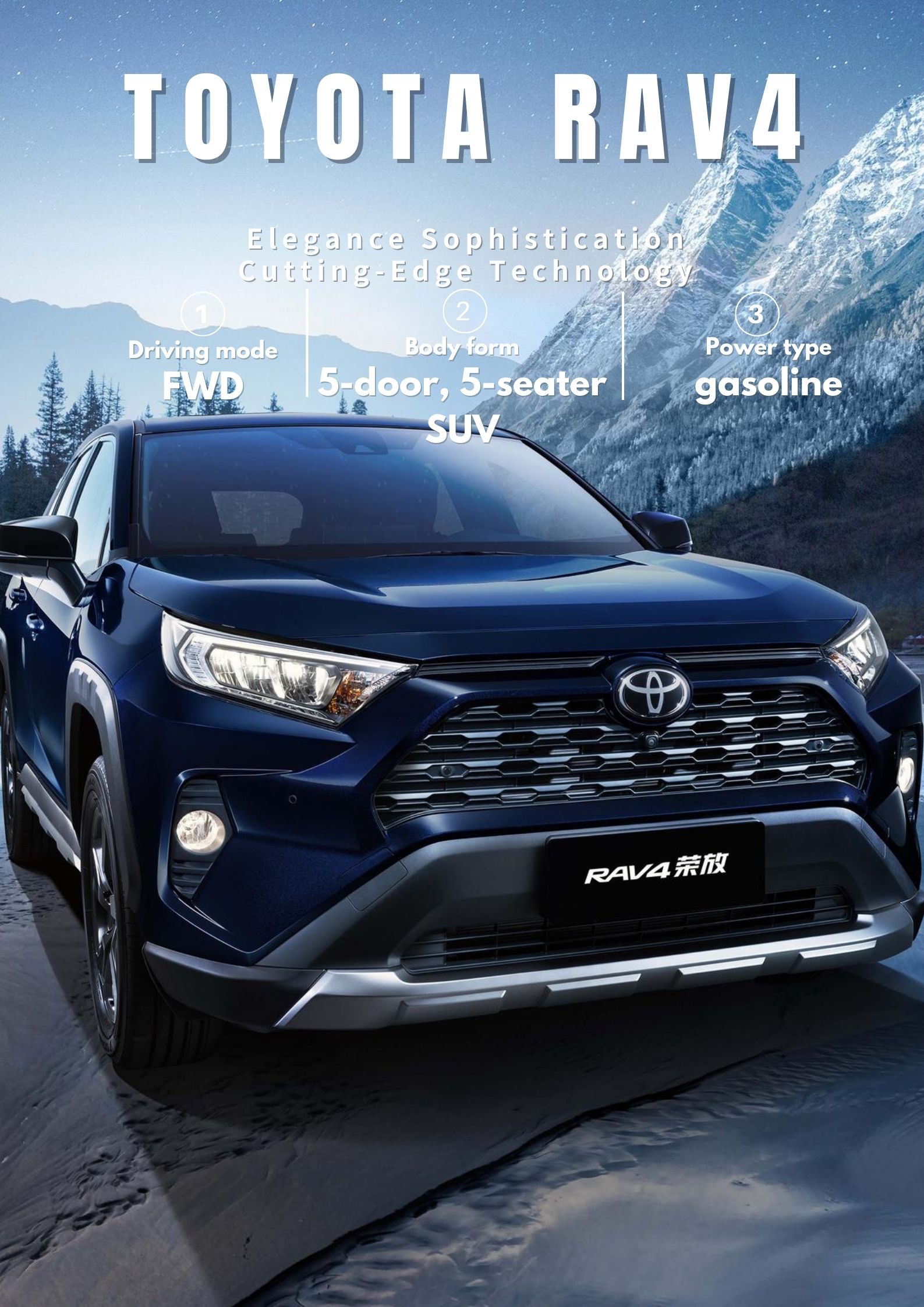 Maximum Power Ps 150-200Ps Active Vehicle With 4-wheel Drive For Toyota Rav 4 Used Cars Rav4