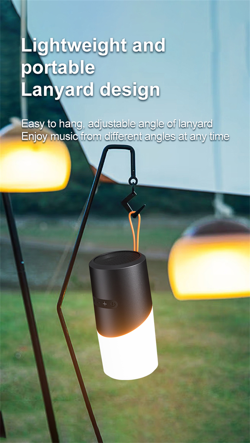 Maximum Wireless Range of 10m-20m Mini Wireless Portable Speaker for Outdoor Sports