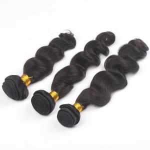 Quality Thick Buttom 7a Virgin Hair 3 Bundles Real Human Brazilian Loose Wave Hair Bundles wholesale