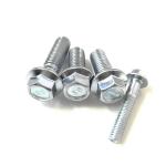 M12 UNC DIN6921 Serrated Flange Bolt Galvanized Class 8.8