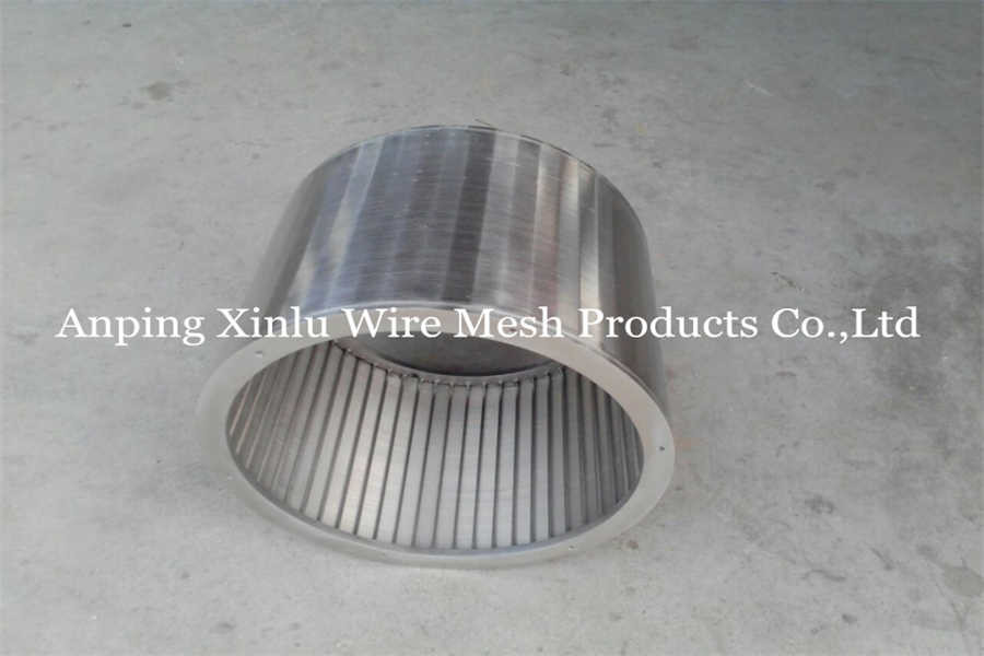 Non Clogging Continuous Slot Screen Cylinder For Continuous Centrifuge