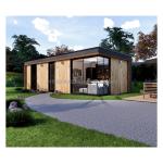 Steel Frame Galvanized Steel Bending 180g Modern Design Prefabricated Container