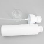 100ml Pet Plastic Spray Bottle White Cylinder Flat Shoulder