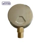 Hydraulic Liquid Glycerin Filled Bar 100mm Bottom 3/8"BSP 1/2"G Pressure Gauges