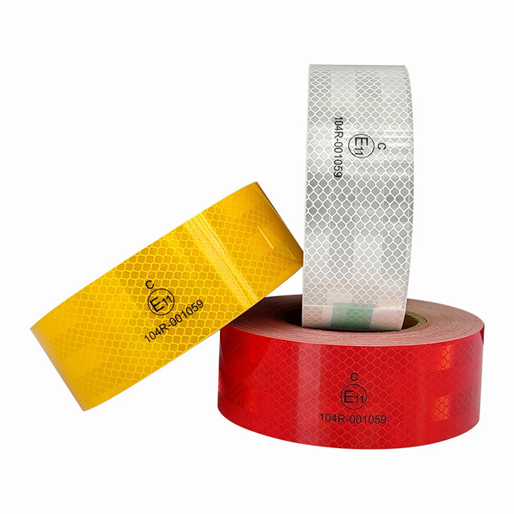 High Brightness PET ECE Reflective Tape For Automotive