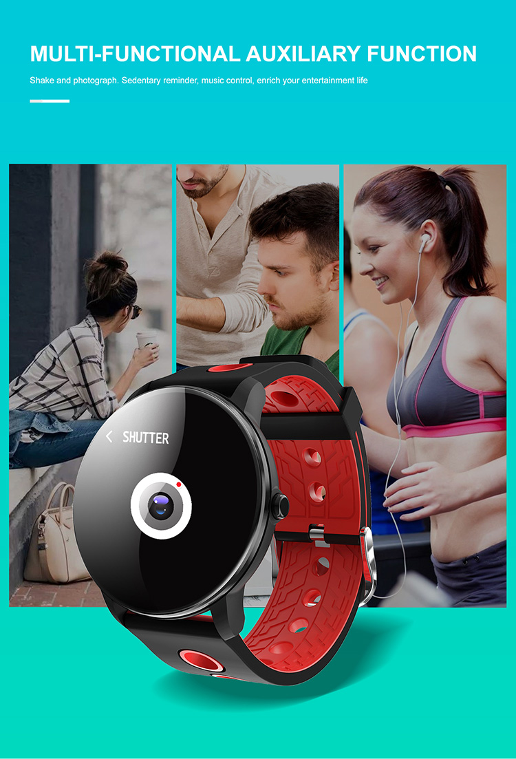 Smart Ring Bluetooth H25 Waterproof Sports Smartwatch Smart Bracelet For Apple