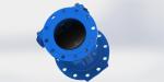 Swing Flex Check Valve Nylon Reinforcement Rubber Disc
