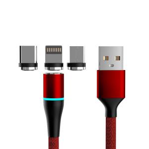 Quality Aluminum Alloy Magnetic Fast Charge Magnetic Cable , High Speed Charging Data Cable wholesale