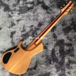 Neck Through Body Ash Wood 6 Strings ButterFY Style Electric Bass 940mm Scale