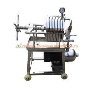 Quality Full 304 Stainless Steel Sealed Multilayer Plate Frame Filter 1 Year Warranty wholesale