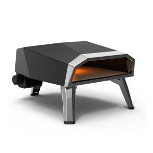 Quality Black 12 inch Gas Comercial Pizza Oven BBQ Grill Home Built in Gas Machine Pizza Stone Tools Portable Pizza Ovens wholesale